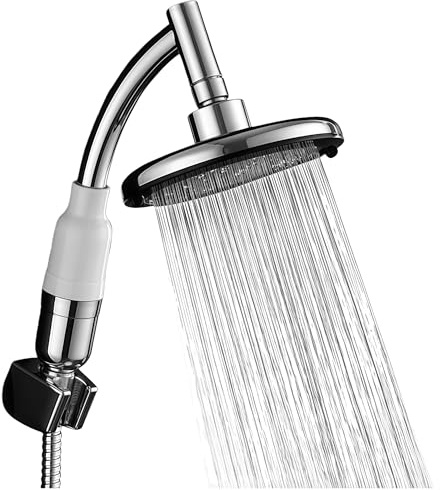SlimpleStudio Douchette Bain Grande Douche À Main Buse Tête Puissance Boost Pression Économie d'eau Grande Pluie Accessoires De Douche Pommeau Douche