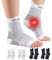HUEGLO 4Paar Sprunggelenkbandage Orthopädische Kompressionssocken Neuropathie Knöchelbandage Arthritis Achillessehne Bandage Plantarfasziitis Fussbandagen Sprunggelenk Sport,Plantar Fasciitis Socks
