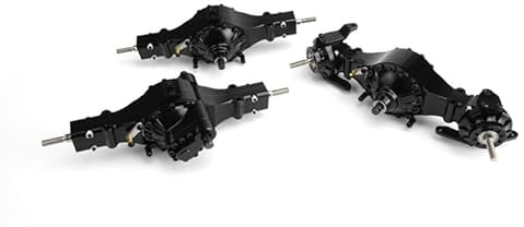 LESU wheelfun 6X6 Metall Vorne Hinterachse Differentialschloss für 1/14 RC Traktor Truck RC Autoteile