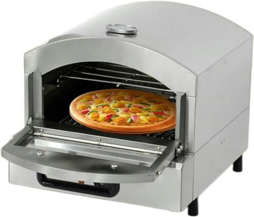GFXYQPDNV Fornello Elettrico Commerciale della Pizza dell'Acciaio Inossidabile E della Pasticceria della Pizza della Stufa Interna della Pizza per Cuocere Torte Croccanti nel Ristorante Domestico