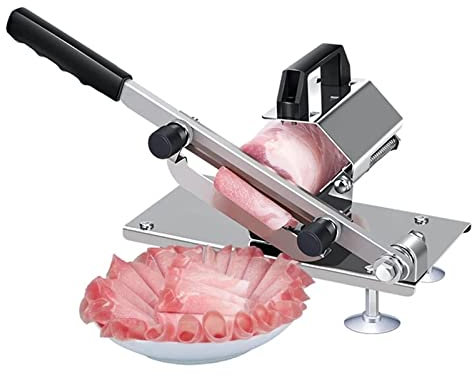 para uso doméstico o comercial, máquina cortadora manual de carne de res para uso doméstico o comercial, rollos de cordero para cocina