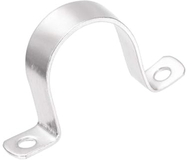 MACHSWON 50mm(2) Heavy Duty U-Bracket Pipe Clamp,304 Stainless Steel 2 Hole Rigid Pipe Strap Hanger Tube Tension Clips 4pcs