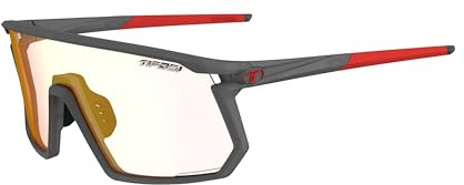 Tifosi Optics Moab Sunglasses (Satin Vapor (Clarion Red Fototec))