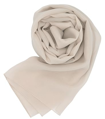 MAPIMANIA - Festliche Stola für Abendkleid Made in Italy 200x80, Chiffon Bolero Damen festlich, Sommerschal für Hochzeit, Schal Sommer