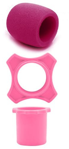 Mocoocouture 3Pack Silicon Schutzabdeckungen Mikrofone Nicht Gleitringe Für KTV Performances Und Partys Musiker Mikrofone Protektoren