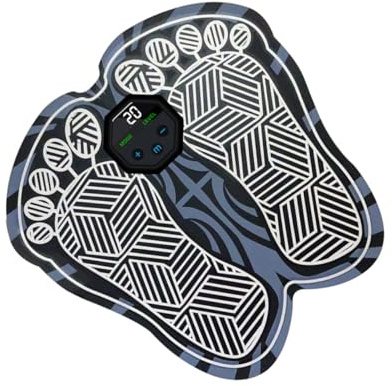 Fußmassagekissen aus Pp, Schwarzes Multifunktions Fußmassagegerät | Beinkomfort für Zuhause, Kabelloses USB Design, 1 Satz mit USB Anschluss