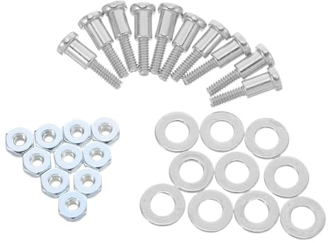 iplusmile 10sets Viti Di Ricambio Per Tagliacapelli Kit Di Sostituzione Dadi e Guarnizioni Per Viti Di Fissaggio e Regolazione Parti Di Riparazione Compatibili Vari Modelli Di Tagliacapelli