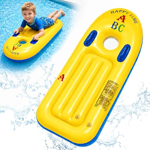 ACTOYS Tavole da Surf Gonfiabile per Bambini, Tavoletta Gonfiabile, Tavoletta Mare Bambini per Scivoli d'Acqua, Pastiglie per Sci Nautico, Giochi Estivi per Spiagge, Piscine (K)