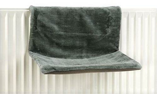 Beeztees 405301 Heizungshaengematte Sleepy, 46 x 31 x 24 cm, grau