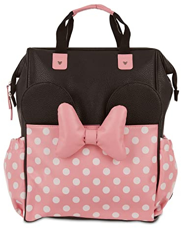 Disney Baby Mädchen Mouse Big Bow Wickeltasche, Minnie Maus große Schleife