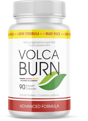 Volca Burn Kapseln - Kombination hochwertiger Inhaltsstoffe - 90 Kapseln 1x