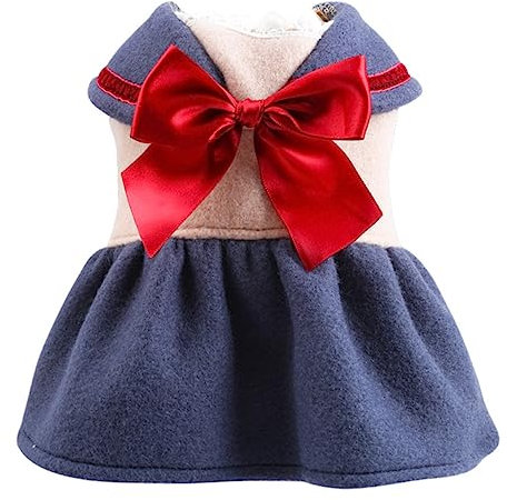 BESPORTBLE Hochwertiges Haustierkleid Für Kleine Hunde Und Katzen Winter-Design Mit Warmer Funktion Leicht Anzuziehen Für Alltag Und Outdoor-aktivitäten