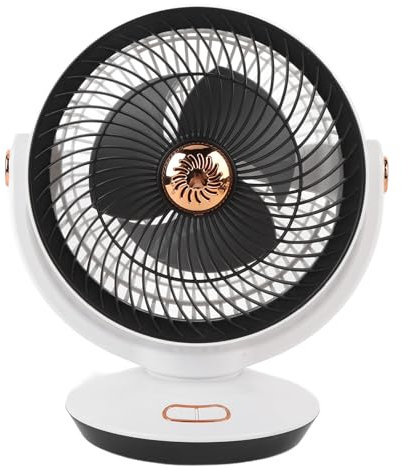 Yechiry Ventilador de Circulador de Aire de Escritorio, Configuración de 4 Velocidades USB Ventilador de Circulador de Aire Oscilante Portátil con Ventiladores de Pared de Escritorio de