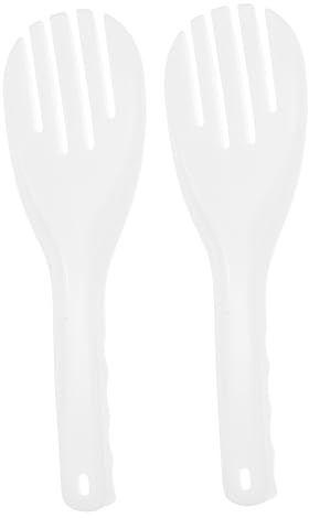 LAPYAPPE 2 Pièces Cuillères à Riz Non Adhésives Plastique Lot de Résistantes Chaleur Outil de Service pour Cafétérias et Restaurants pour Portionner et Servir Riz