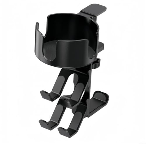 GANCEI Multi-Function Headphone Stand, Metal Controller Holder Headphone Hanger Gamepad Holder Desktop Organizer Clamp Mount Cup Holder
