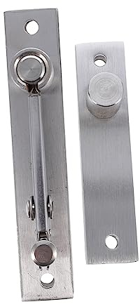 Uonlytech Charnière Pivotante Inoxydable pour Porte Bois Paumelle Cachée Pivot Robuste et Résistante à la Corrosion