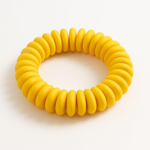 HAEST – Tauchring für Kinder in Gelb (Ø 16 cm, 150 g) – Schwimmspielzeug aus Kunststoff für Pool, Schwimmbad & Tauchtraining in der Schule