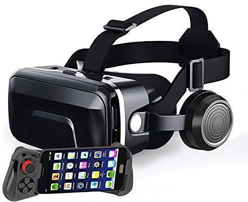 CYLZRCl Gafas VR Gafas 3D Auriculares Realidad Virtual para Smartphone Goggles Video Game Binoculares 3D (Color : 12058)