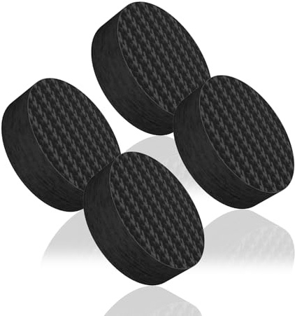 Tertullus 4 stycken högtalare dämpare matta högtalare absorberande fötter vibrationsdämpare 40 mm × 20 mm