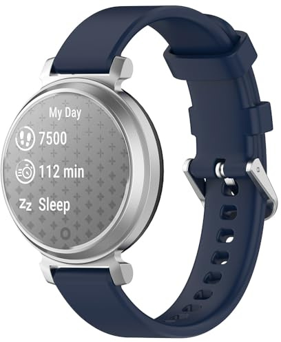 Silikon Armband für Garmin Lily 2, Sport Armbänder Uhrenarmband, Ersatzarmband für Garmin Lily 2 Active