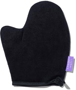 LUNA BRONZE Self Tanning Hand Mitt - For Streak-Free Application of Self Tan Foams, Lotions and Mists - Organic Vegan
