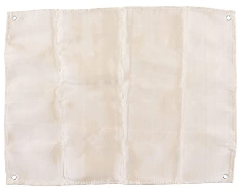 Psytfei Couverture Anti-feu d'urgence Couverture d'extinction d'incendie en Fibre de Verre Couverture Ignifuge d'urgence résistante aux Hautes températures Couvertures de sécurité