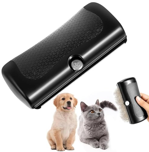 Brosse Chien Poil Court, Poils Morts pour Chiens et Chats, Toilettage Canin Chat Professionnel, Brosse pour toilettage et élimination des poils morts