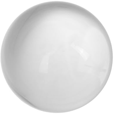 ULTECHNOVO Palla Trasparente per Fotografia e Meditazione Vetro Feng Shui per Decorazione Casa e Ufficio Soprammobile Moderno e Oggetto da