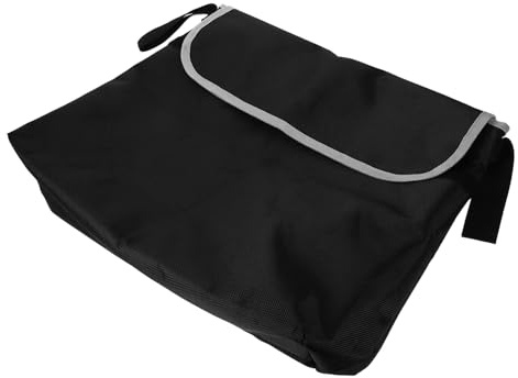 MUELODSIC Rollstuhltasche Aus Oxford Gewebe 40x35x10cm Mit Klettbändern Reflektierende Seitentasche Für Rollstuhlarmlehne Erwachsene Und Kinderwagenzubehör