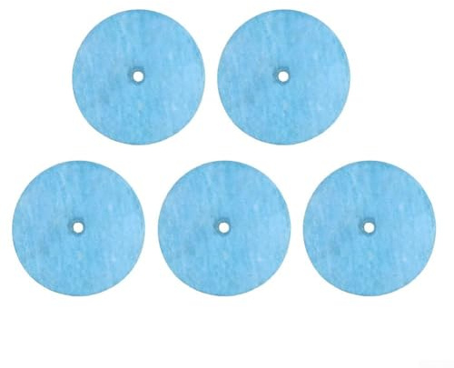 CNANRNANC Lot de 5 joints de tuyau de poêle à granulés pour ouverture d'inspection de 80 mm, joint en fibre réfractaire pour tuyau de cheminée à granulés, bleu