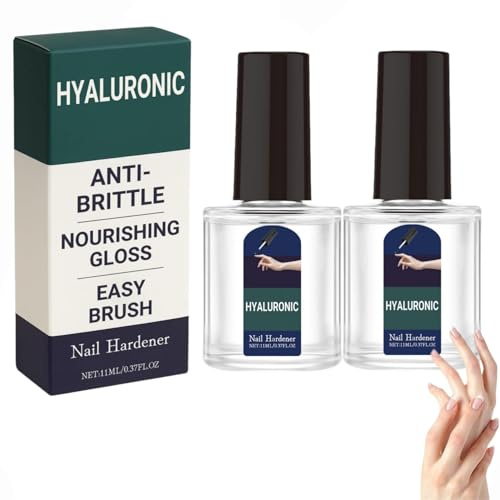 Durcisseur D'ongles, Solution De Croissance, Soin Nutritif Pour Ongles, Pour Manucure Soin Quotidien à Domicile Traitement Pour Ongles Secs Et Abîmés Des Mains Et Des Pieds, Absorption Rapide (2PC)