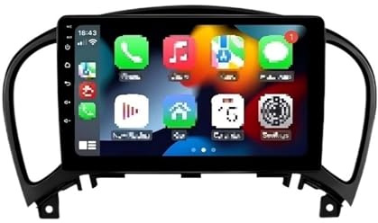 Sistema de navegación para automóviles Estéreo para Coche con Android 12, CarPlay, WiFi, Bluetooth, 2+32 GB, Radio, GPS, Reproductor MP5 para Juke