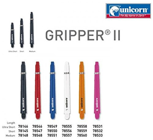 Unicorn Gripper II Nylon Shafts mit Ring - pink - Ultra Short