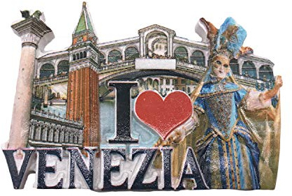 3D Venedig Italien Kühlschrank Kühlschrankmagnet Tourist Souvenirs Handgemachte Harz Handwerk Magnetische Aufkleber Home Küche Dekoration Reise Geschenk