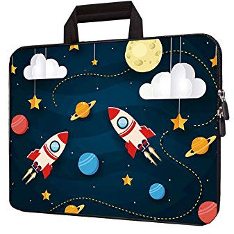 11 11.6 12 12.1 12.5 inch Laptop Carrying Bag Chromebook Case Notebook Ultrabook Bag Tablet Cover Neoprene Sleeve Fit Apple MacBook Air Samsung Google Acer HP DELL Lenovo Asus (Rocket)