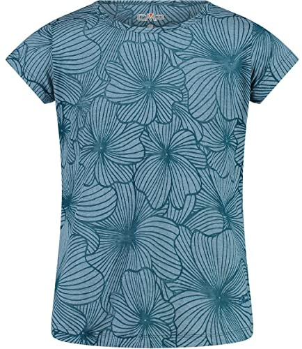 CMP Burn out Jersey T-shirt unisex - barn och pojkar, Deep Lake, 140