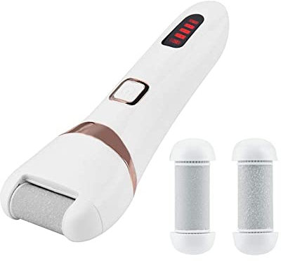 NOOFIE Limas para pies, removedor de Callos eléctrico Pies USB Rodillo de molienda Lima para pies Talón Herramienta de pedicura para pelar la Piel Muerta