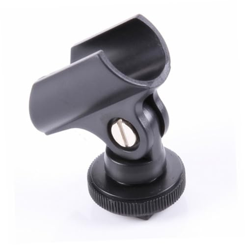 Toyvian 5stücke Teiliges Mikrofonhalter Clip Mit Hot Shoe Adapter Verstellbarer Kunststoff-mikrofonclip Für Dslr Kameras Robuste Und Flexible Halterung Für Mikrofonaufnahmen Und Interviews