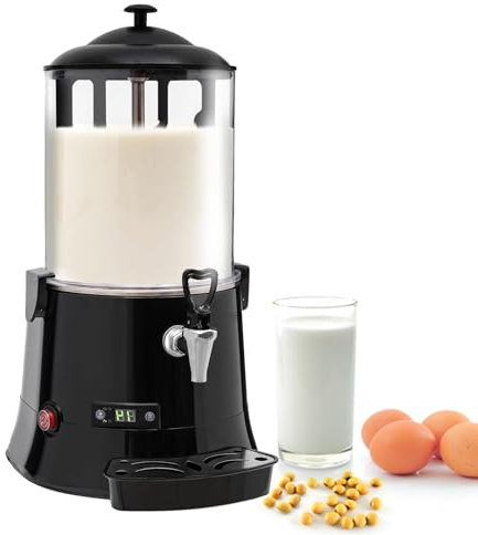 Chocolatera Comercial, Dispensador De MáQuina Para Templar Chocolate De 10 L, Calentador De Chocolate Caliente De 400 W, Vaporizador De Leche EléCtrico, MáQuina De Café,220V