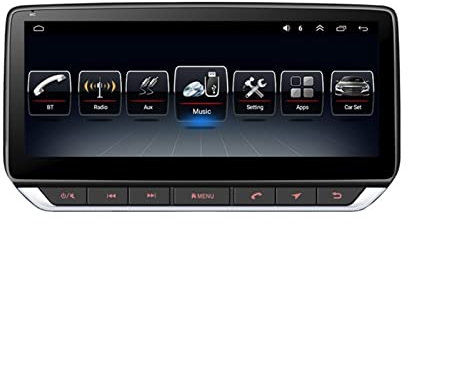 JINFOLI Lettore multimediale for auto Android 10.1 da 10,25 pollici, universale, 2 DIN, autoradio, navigazione GPS, WIFI, DSP, Carplay, autoaudio stereo, 64 GB Impianto audio stereo per auto(WIFI 1G 1