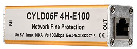 Protector contra Sobretensiones de Red Ethernet, Protección Pararrayos, Adaptador RJ45 RJ11, 5V