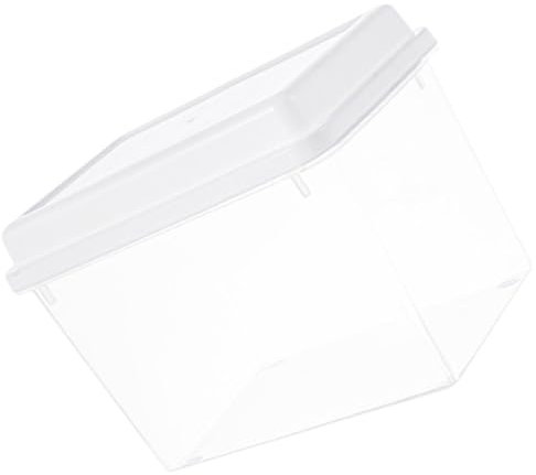 OFFSCH Organizador De Refrigerador Transparente Contenedor Para Alimentos Frescos y Pan Soporte Para Almacenamiento De Cocina