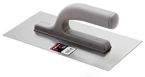 Bellota 25864 - Llana de acero para albañil y especial para yeso con mango abierto, 270x130mm