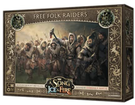 Cool Mini or Not - A Song of Ice and Fire: Free Folk Raiders Expansion - Miniature Game