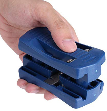 Diyeeni Kantenschneider, Edge Trimmer Edge Banding Cutter für Furnier, PVC, Plasti und andere Umleimer, Materialstärke bis 40 mm