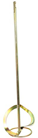 Veemoon Mud Mixer Stirring Rod Electric Drill Mixer Carbon Steel Paint Mixing Attachment for Construction and DIY Use