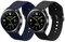 kwmobile 2x Sportarmband kompatibel mit Xiaomi Watch 2 / OPPO Watch X/Oneplus 2 Armband - Fitnesstracker Band Set aus TPU Silikon