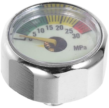 OSOLADY 30m Manomètre De Bouteille De Plongée Lumineux Jauge De Profondeur Étanche pour Plongée Affichage