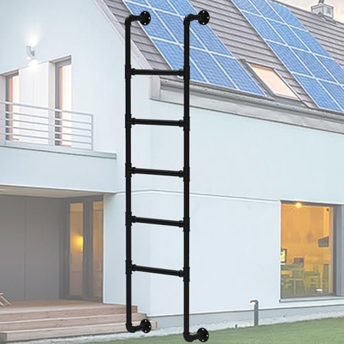 Notausgangsleiter für Keller, Dachboden, Fenster, Brunnen und Dachboden, Feuerleiter und Etagenbettleiter, 100 x 300 cm