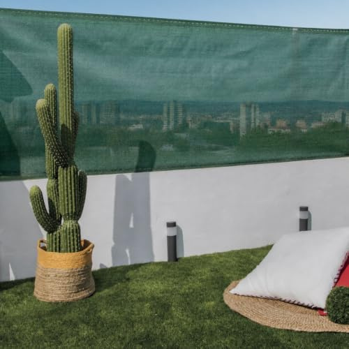 Nortene Malla Ocultacion Recynet Basic 70 gr Verde Anti-UV Polietileno 2X100 M